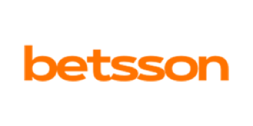 Logo di Betsson, in posizione 14 nella nostra guida ai siti di scommesse sportive di Italia